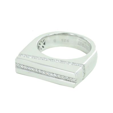 Esprit Collection Damen Ring Silber Zirkonia ELER91798A1