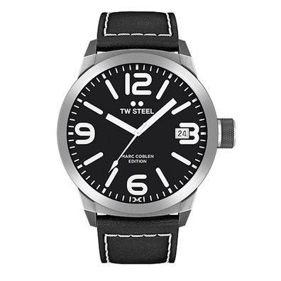 TW Steel Herren Uhr Armbanduhr Marc Coblen Edition TWMC29 Lederband