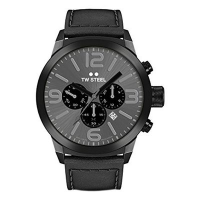 TW Steel Herren Uhr Armbanduhr Chrono Marc Coblen Edition TWMC18 Lederband