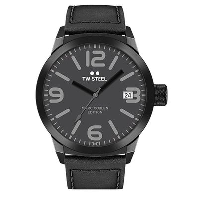 TW Steel Herren Uhr Armbanduhr Marc Coblen Edition TWMC52 Lederband