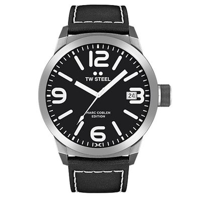 TW Steel Herren Uhr Armbanduhr Marc Coblen Edition TWMC54 Lederband