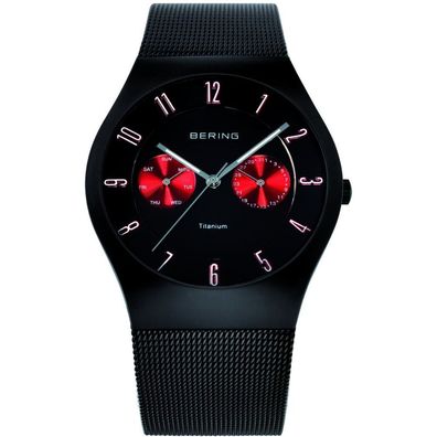 Bering Herren Uhr Armbanduhr Slim Classic - 11939-229 Meshband