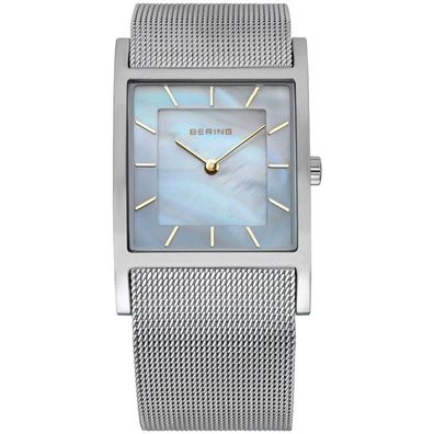 Bering Damen Uhr Armbanduhr Slim Classic - 10426-010 Meshband