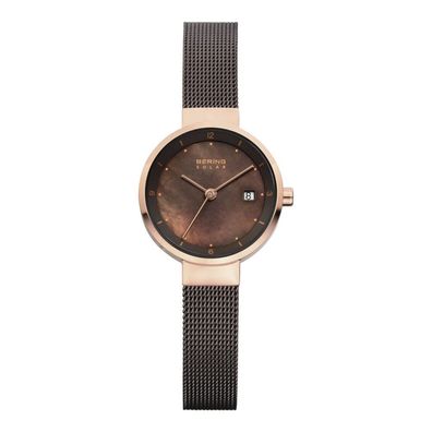 Bering Damen Uhr Armbanduhr Slim Classic - 14426-265 Meshband