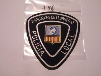 Polizei Abzeichen Spanien Policia Local Esplugues de Llobregat (s46)