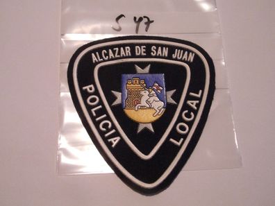 Polizei Abzeichen Spanien Policia Local Alcazar de San Juan (s47)