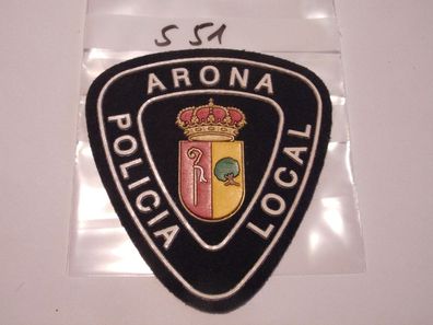 Polizei Abzeichen Spanien Policia Local Arona (s51)