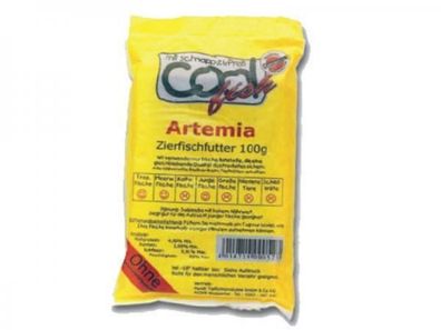 Cool fish Artemia Fischfutter - Frostfutter für Fische 15 x 100 g