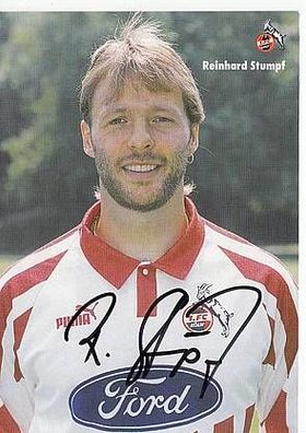 Reinhard Stumpf 1. FC Köln 1994-95 Autogrammkarte + A39764