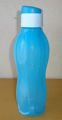 Tupperware® * * EcoEasy 750 ml * * Flasche mit Trinkverschluss - BLAU-TÜRKIS