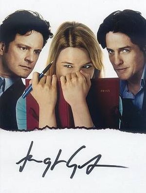 Original Autogramm HUGH GRANT Schokolade zum Frühstück