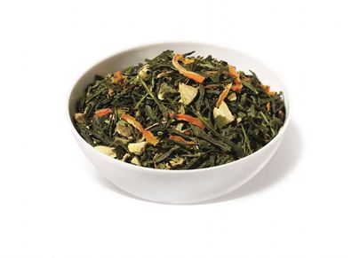 Limette-ingwer BIOTEE* - Aromatisierter grüner Tee - (100g)