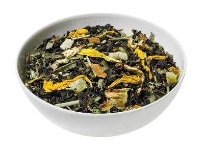 BLACK MOJITO - Aromatisierter schwarzer Tee -