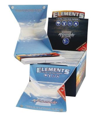 Elements Aficionado - 1 1/4 + Tips - 1 BOX