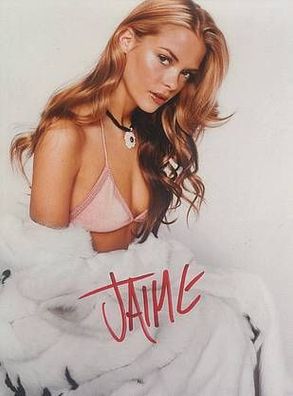 SEXY Original Autogramm JAIME KING auf Großfoto