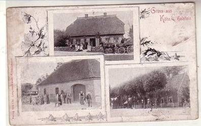 56508 Mehrbild Ak Gruss aus Köhn in Holstein 1909