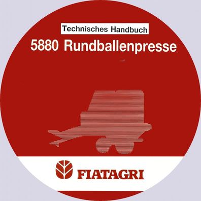 Reparatur Handbuch Technisches Handbuch Fiat Rundballenpresse 5880