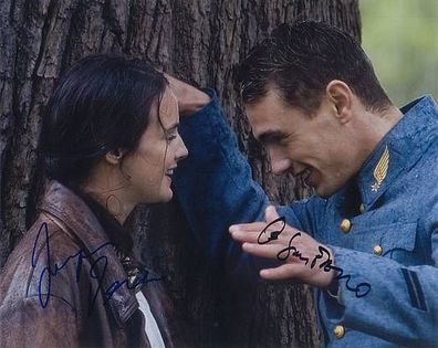 Original Autogramm Jennifer DECKER + JAMES FRANCO auf Großfoto Flyboys (COA)