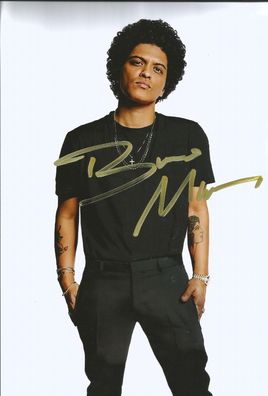 Bruno Mars Autogramm