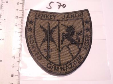 Polizei Abzeichen Lenkey Janos oliv (s70)