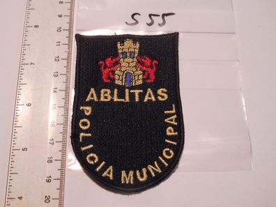 Polizei Abzeichen Policia Municipal Ablitas (s55)