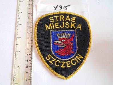 Polizei Abzeichen Polen Straz Miejska Szczecin (y915)
