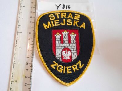 Polizei Abzeichen Polen Straz Miejska Zgierz (y916)