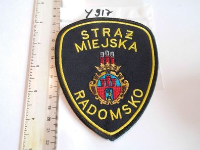 Polizei Abzeichen Polen Straz Miejska Radomsko (y917)
