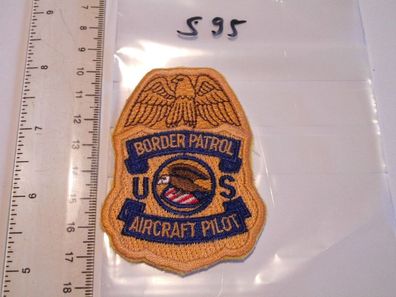 Polizei USA Armabzeichen Border Patrol Aircraft Pilot (s95)
