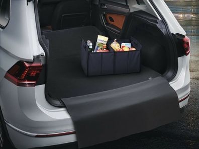 Volkswagen Original Kofferraumwendematte Ladekantenschutz Einlage für Tiguan MQB
