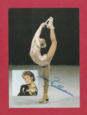 Denise Biellmann (ehemalige Schweizer Eiskunstläuferin - persönlich signiert (1)