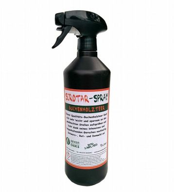 Buchenholzteer Spray Scrotar 1L , Schwarzwild, Lockmittel, Kirrung (17,90€/ L)