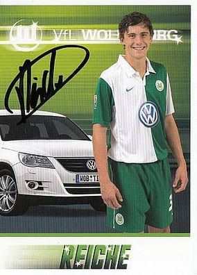 Daniel Reiche VFL Wolfsburg 2007-08 Autogrammkarte + A39969