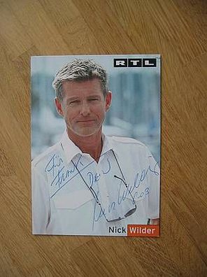 RTL Schauspieler Nick Wilder - handsigniertes Autogramm!!!