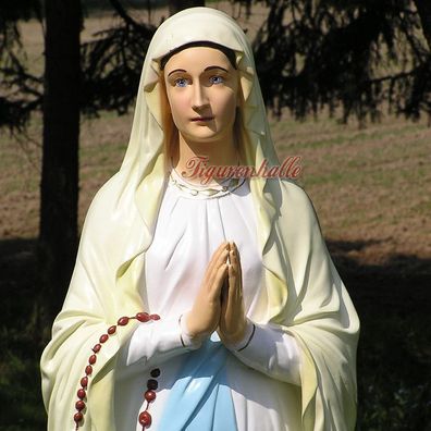 Madonna Hl. Maria Heiligenfigur Lourdes Deko Figur Heilige Figur Statue Glaubens