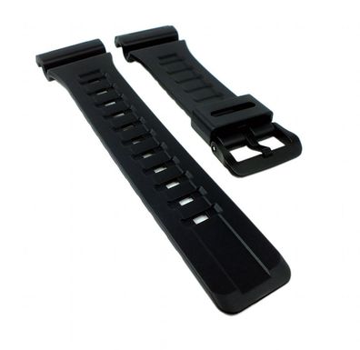 Casio Collection Ersatzband | Uhrenarmband Resin schwarz für AQ-S810W