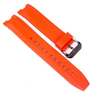 Casio Edifice Ersatzband Uhrenarmband Resin Band Orange 22mm für EMA-100