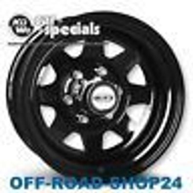 STAHL-Felgen 7x17 ET20 DOTZ Dakar Dark - FORD Ranger 4WD Typ: 2AW "PREISVORTEIL"