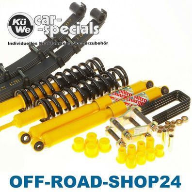 Höherlegung - Fahrwerk + 60 mm " OME "- SUZUKI Samurai KURZ 4x4 Typ: SJ Benziner