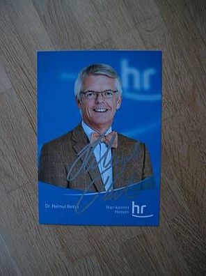 HR Intendant Dr. Helmut Reitze - handsigniertes Autogramm!!!