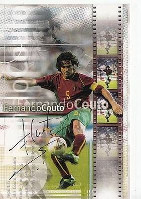 Manuel Fernando Couto Silva Portugal Autogrammkarte Original Signiert + A40408