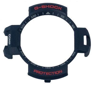 Casio | G-Shock GA-1100 Bezel Lünette blau mit roter Schrift