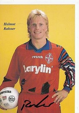 Helmut Rahner Bayer Uerdingen 1994-95 Autogrammkarte + A40841
