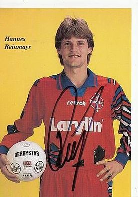 Hannes Reinmayr Bayer Uerdingen 1994-95 Autogrammkarte + A40842
