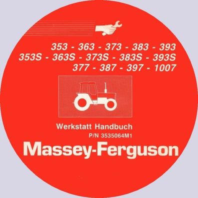 Reparaturleitfaden Massey Ferguson Mf 353 363 376 383 393 und S 377 387 397 1007