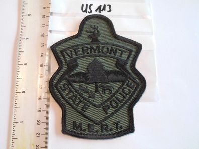Polizei Abzeichen USA State Police Vermont M E R T (us113)
