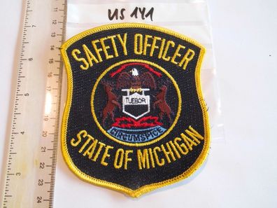 Polizei Abzeichen USA State Police Michigan Safety Officer (us141)