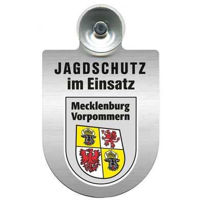 Einsatzschild Windschutzscheibe incl. Saugnapf - Jagdschutz im Einsatz- 309368-6 - Re
