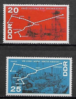 DDR postfrisch Michel-Nummer 1227-1228