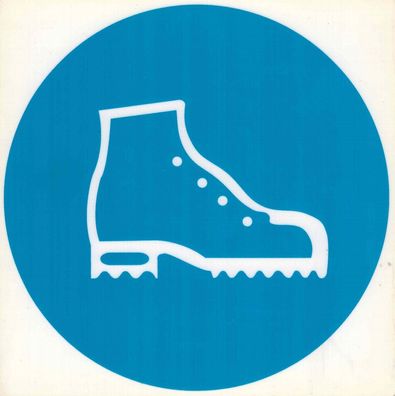Hinweis- Schild - Sicherheitsschuhe - Gr. 20 X 20 cm - 308314
